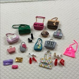 Barbie Handbags and Shoes